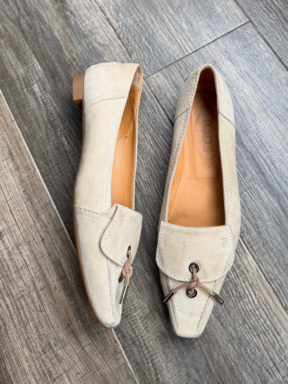 Tod's Suede Loafers 5.5 women’s
